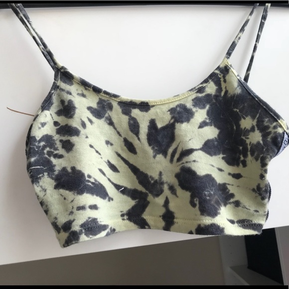 LF THE BRAND green XS bralette never worn - Picture 3 of 3